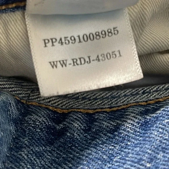 Everlane The ’90s Way-High Jean in Blue size 24 - Picture 5 of 9